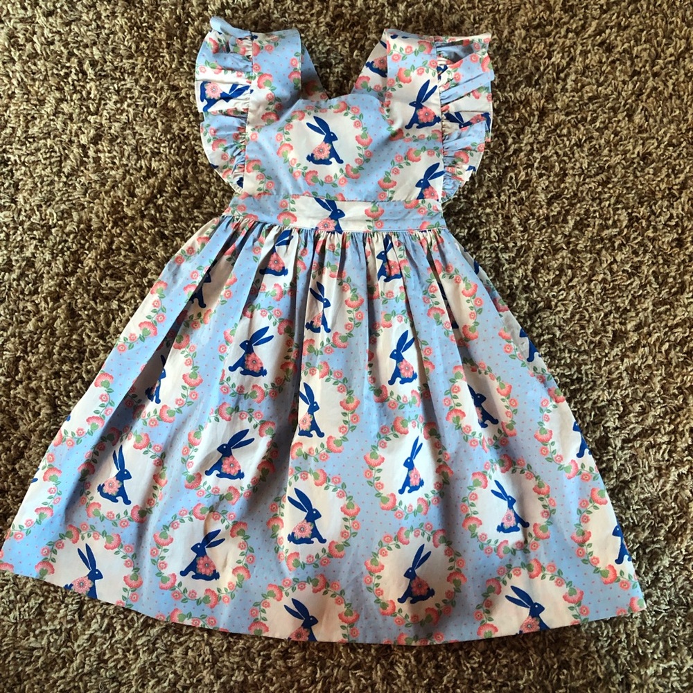 Eleanor Rose Easter Bunny Dress 5/6